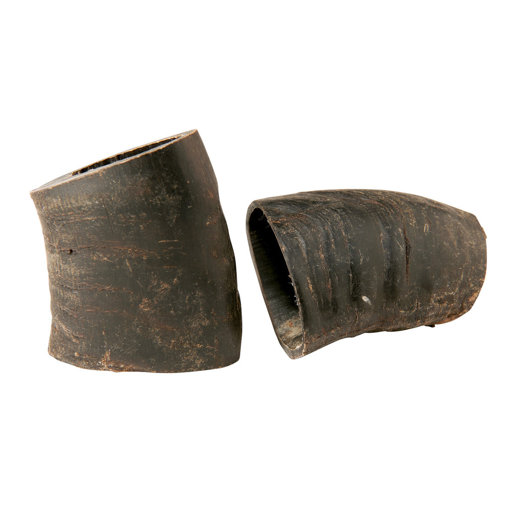 Water Buffalo Horn Section/Tuffie Dog Chews-2 Count-10 oz (WSP)