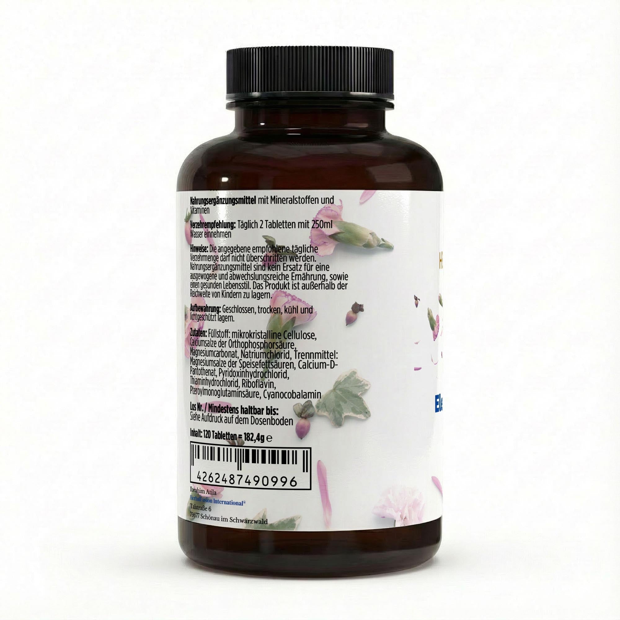 Elektrolyt Tabletten hochdosiert – 120 vegane Kapseln für Energie & Hydration-2