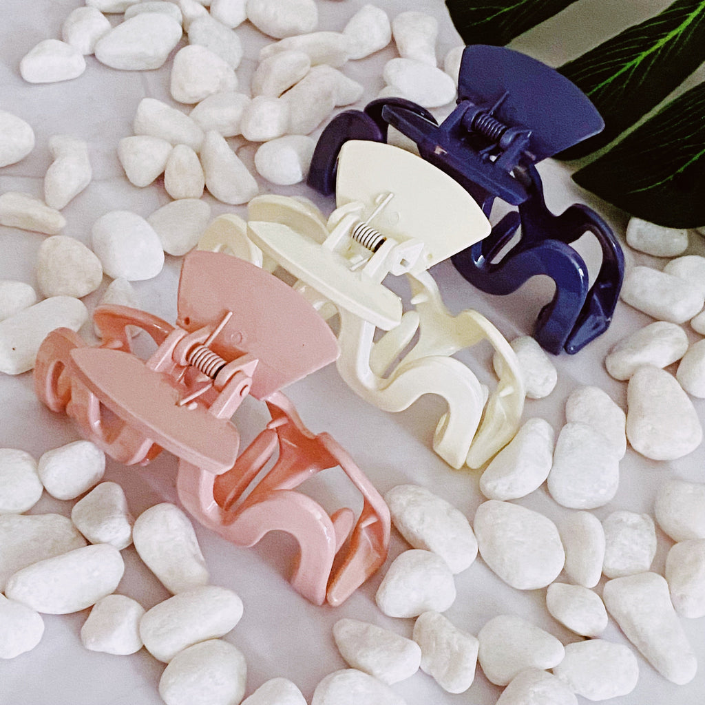 Style Wave Hair Claw Set Of 3-2
