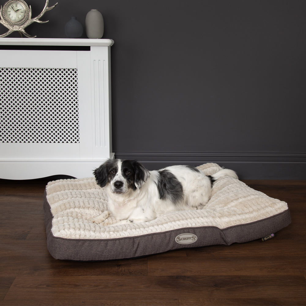 🐶 Ellen Hundematratze (in Beige, Pink oder Grau) – von Scruffs