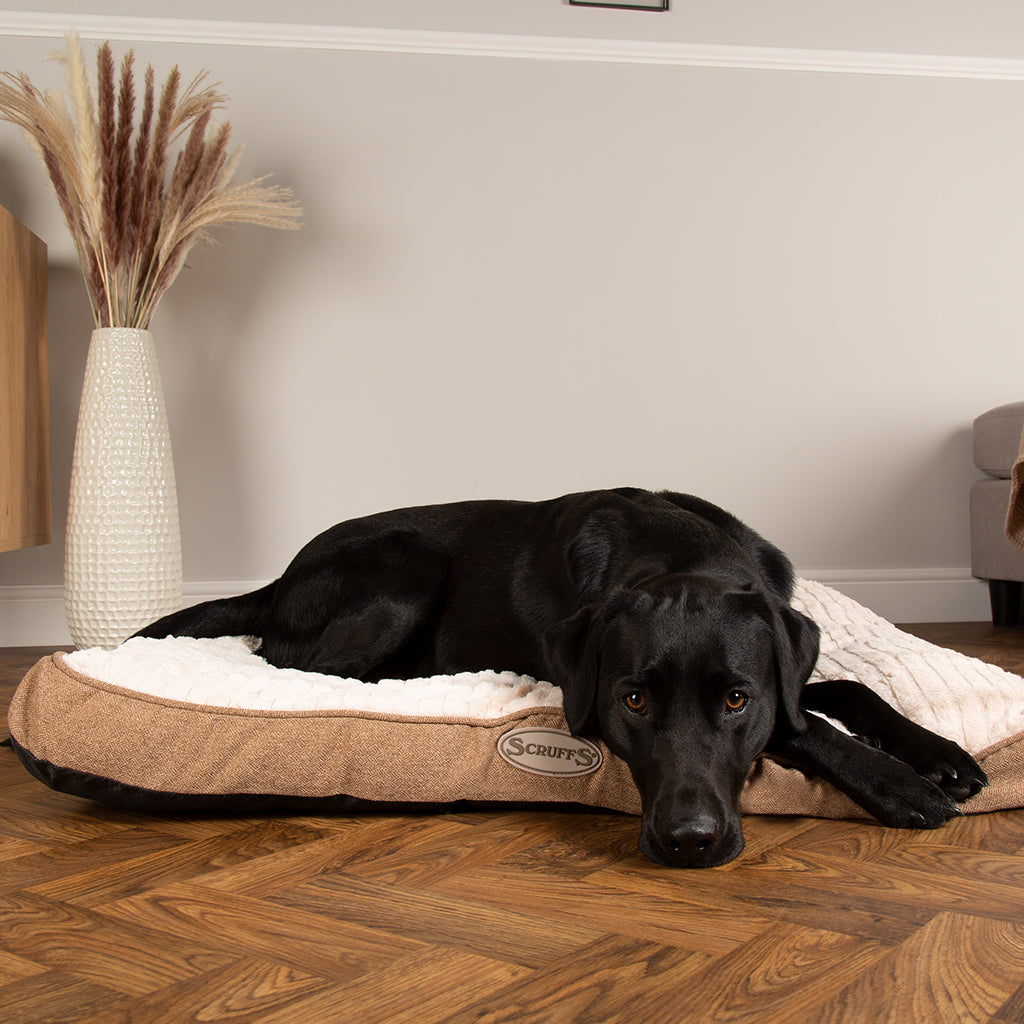 🐶 Ellen Hundematratze (in Beige, Pink oder Grau) – von Scruffs