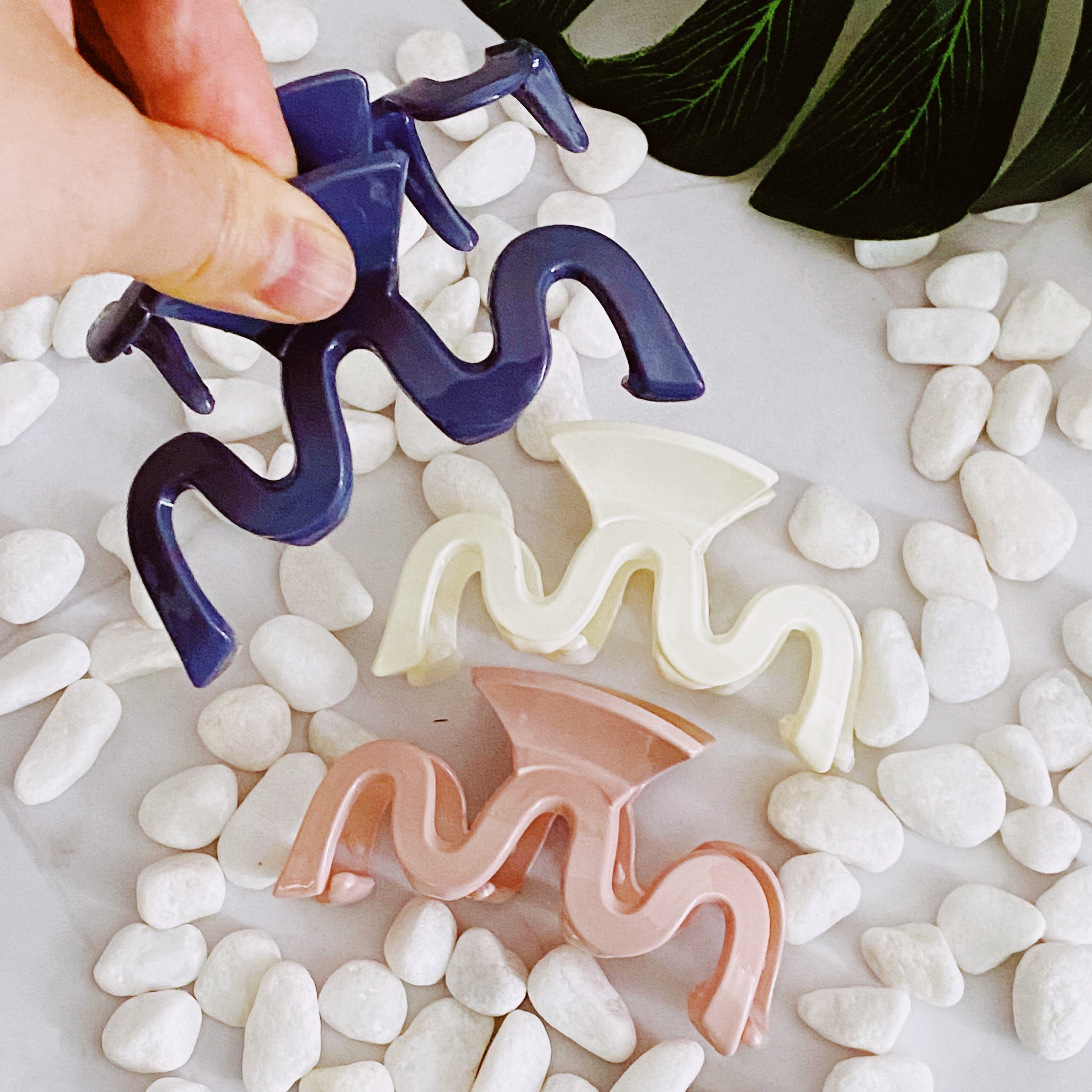 Style Wave Hair Claw Set Of 3-3
