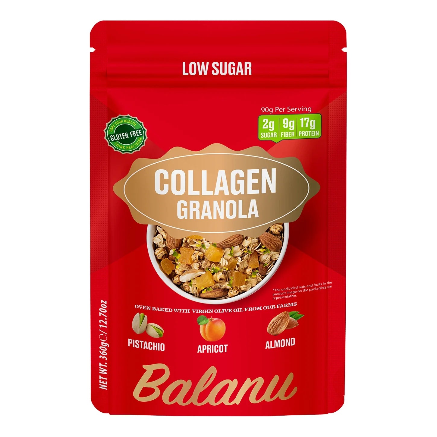 Keto Collagen Granola 360 gr-0