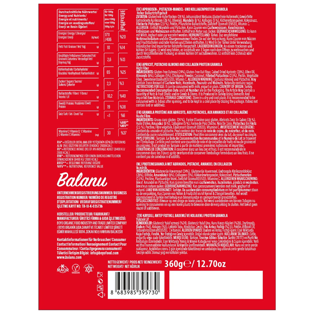 Keto Collagen Granola 360 gr-1