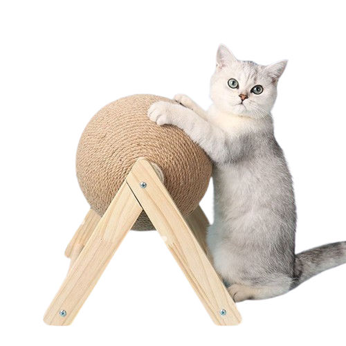 🐱 NNEOBA Katzen Kratzball – Spielspaß & Krallenpflege in einem