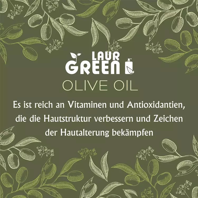 ➡️ LAUR Modern – Aleppo-Naturseife mit 5 % Lorbeeröl / ca. 100 g