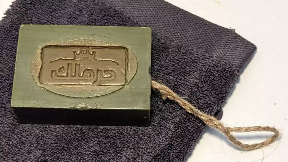 LAUR Modern- Aleppo Soap 5% Laurel oil / Ca. 125 with cord-5