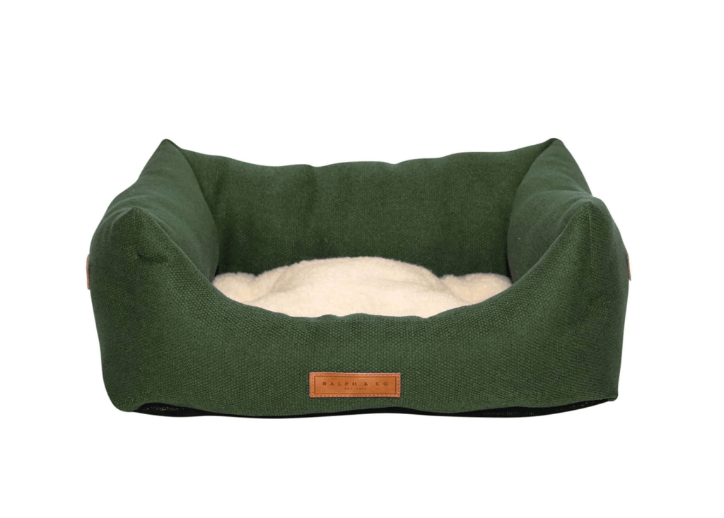 👉 „Ralph & Co ‚Richmond‘ Stonewash Hundebett im Nest-Design“ 🐶  oder etwas hochwertiger:
