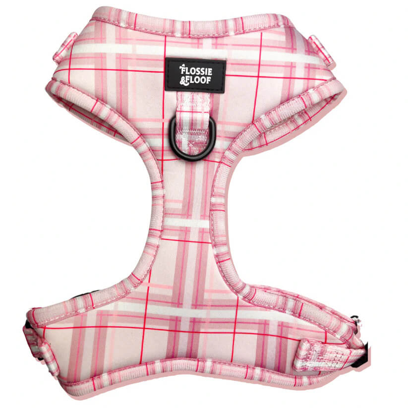 🐶 Oxford „Blush“ verstellbares Hundegeschirr – von Flossie & Floof