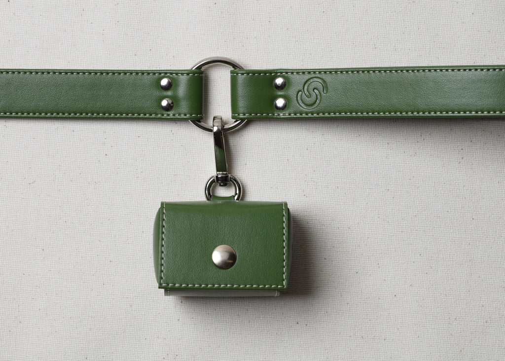 🐶 Oxford „Blush“ Hundegeschirr & Kotbeutelhalter –