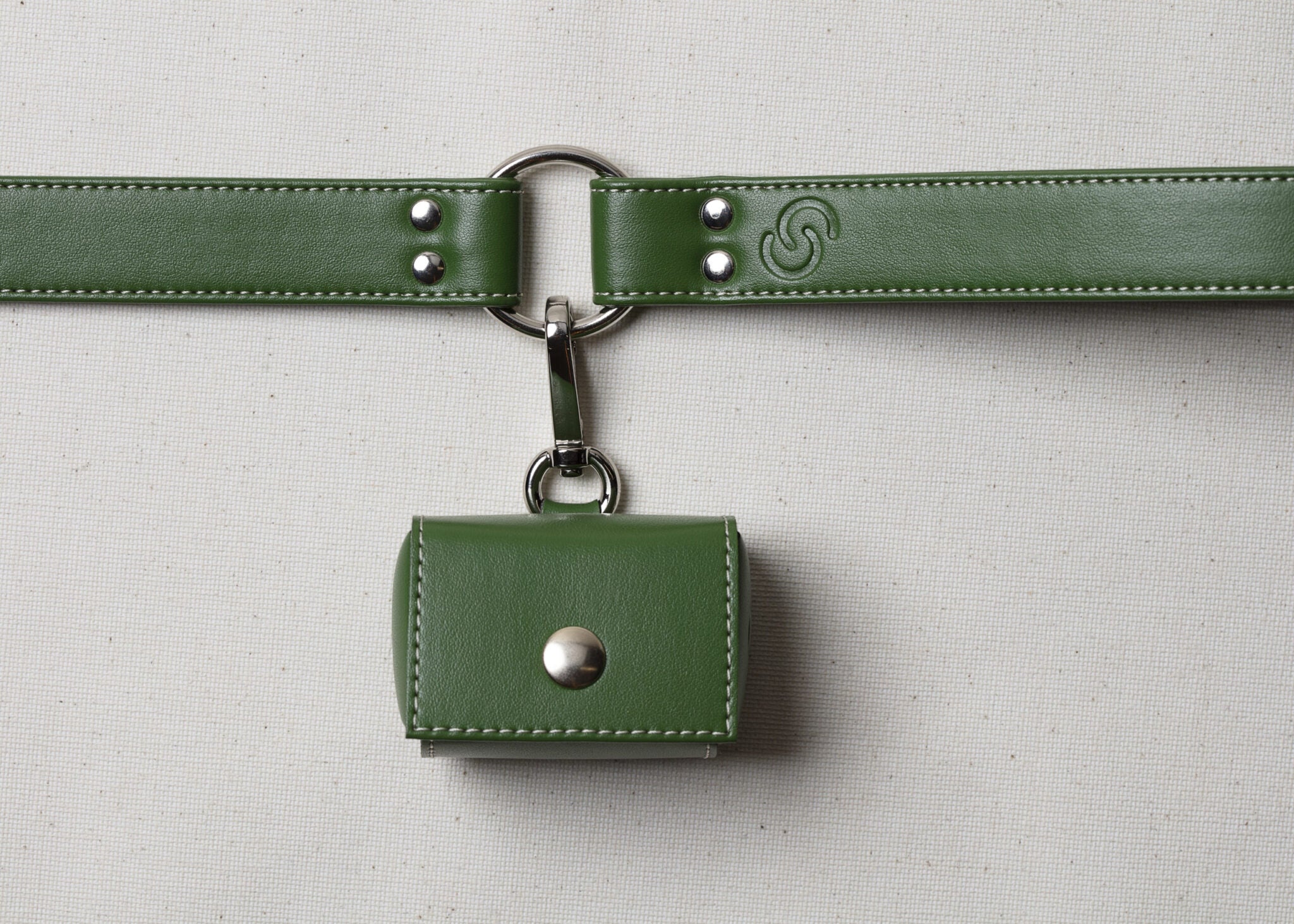 🐶 Oxford „Blush“ Hundegeschirr & Kotbeutelhalter –