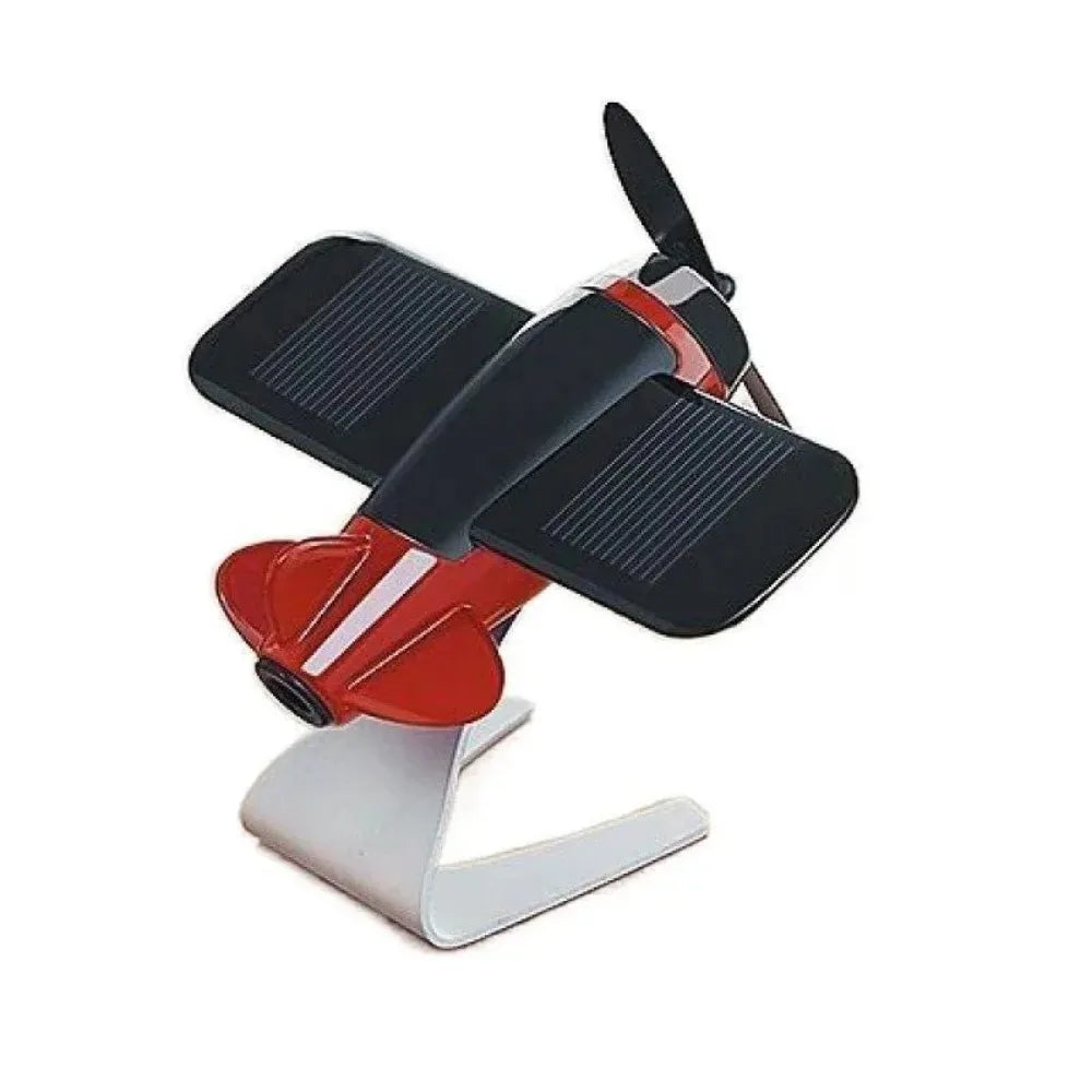 Solar Airplane Car Decoration Ornament-2
