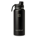 Stainless Steel Drink Bottle - Black-0