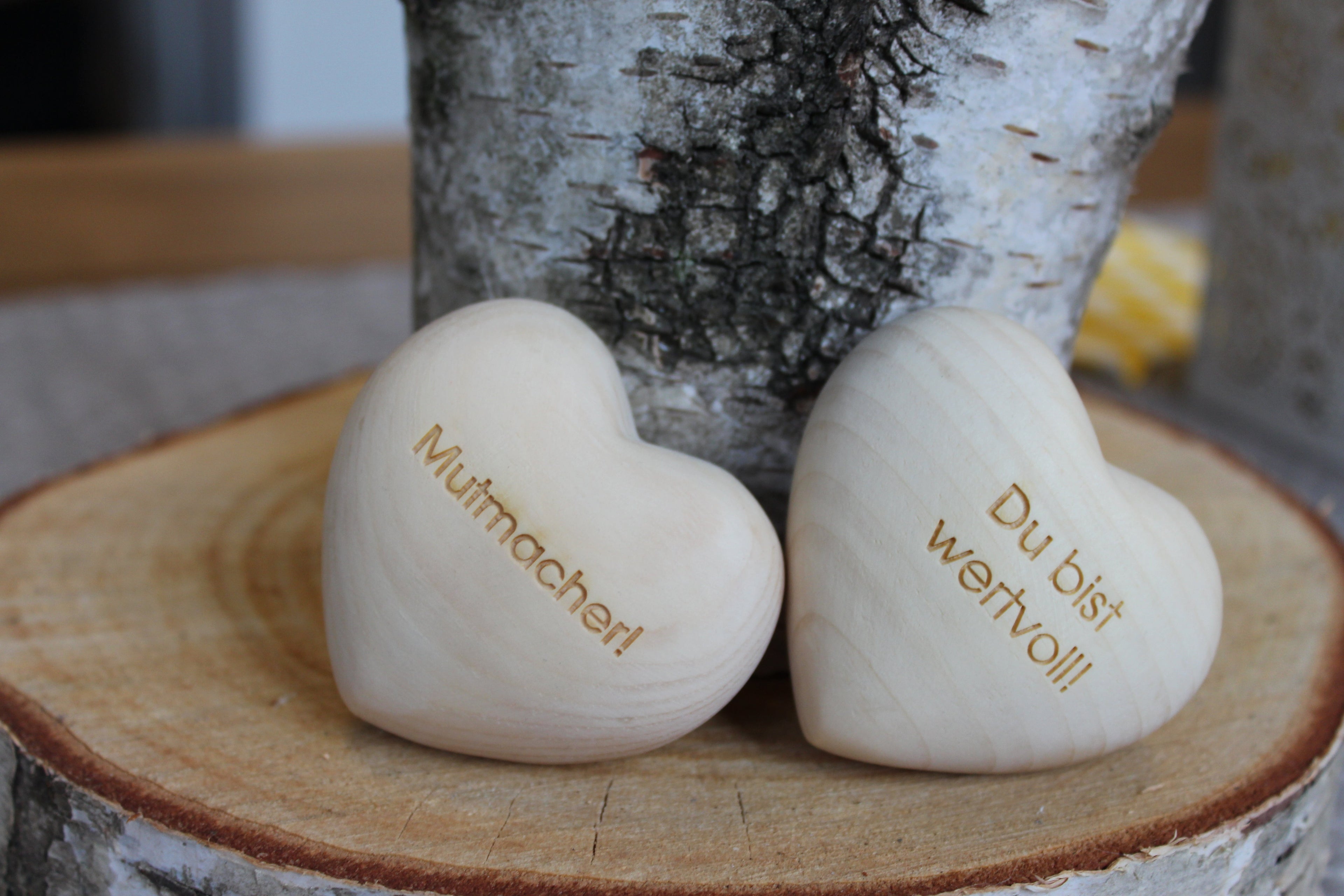 Thankgoods Swiss stone pine heart You are precious!-1