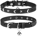 👉 „Verstellbares Lederhalsband mit Glöckchen für Katzen & kleine Hunde – Sicherheitsverschluss für Kitten & Welpen“ 🐾