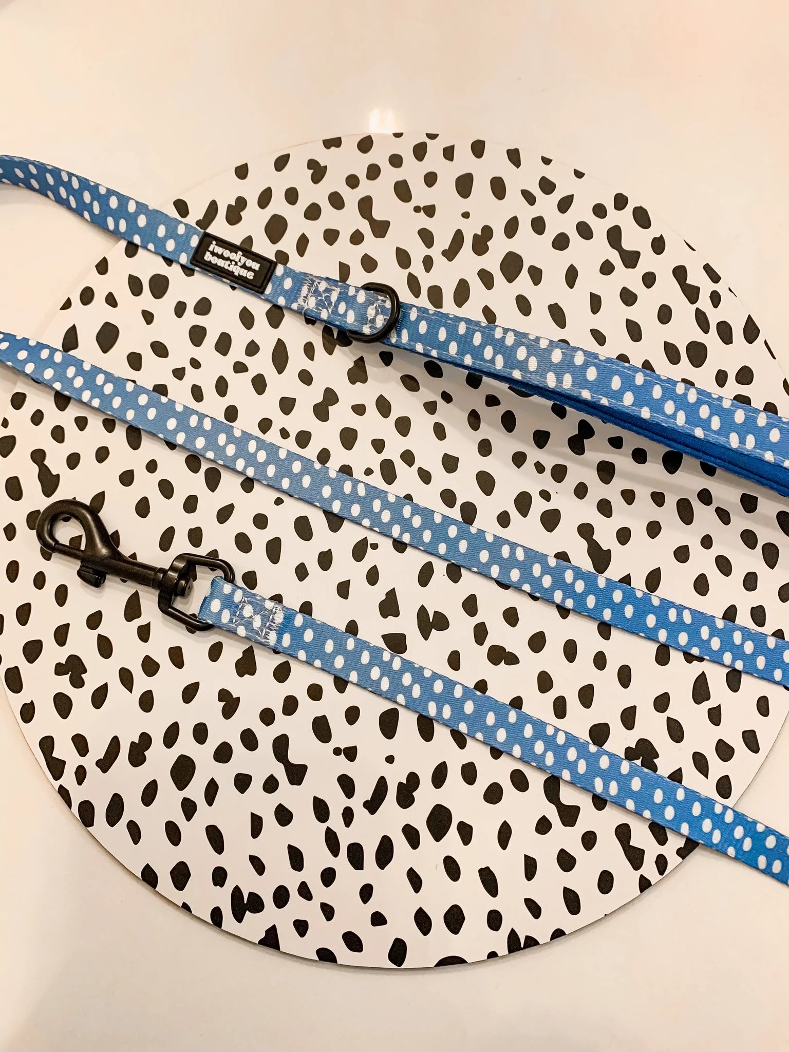 🐶 Polka Pups Set (Blau) – von iWoofYouBoutique