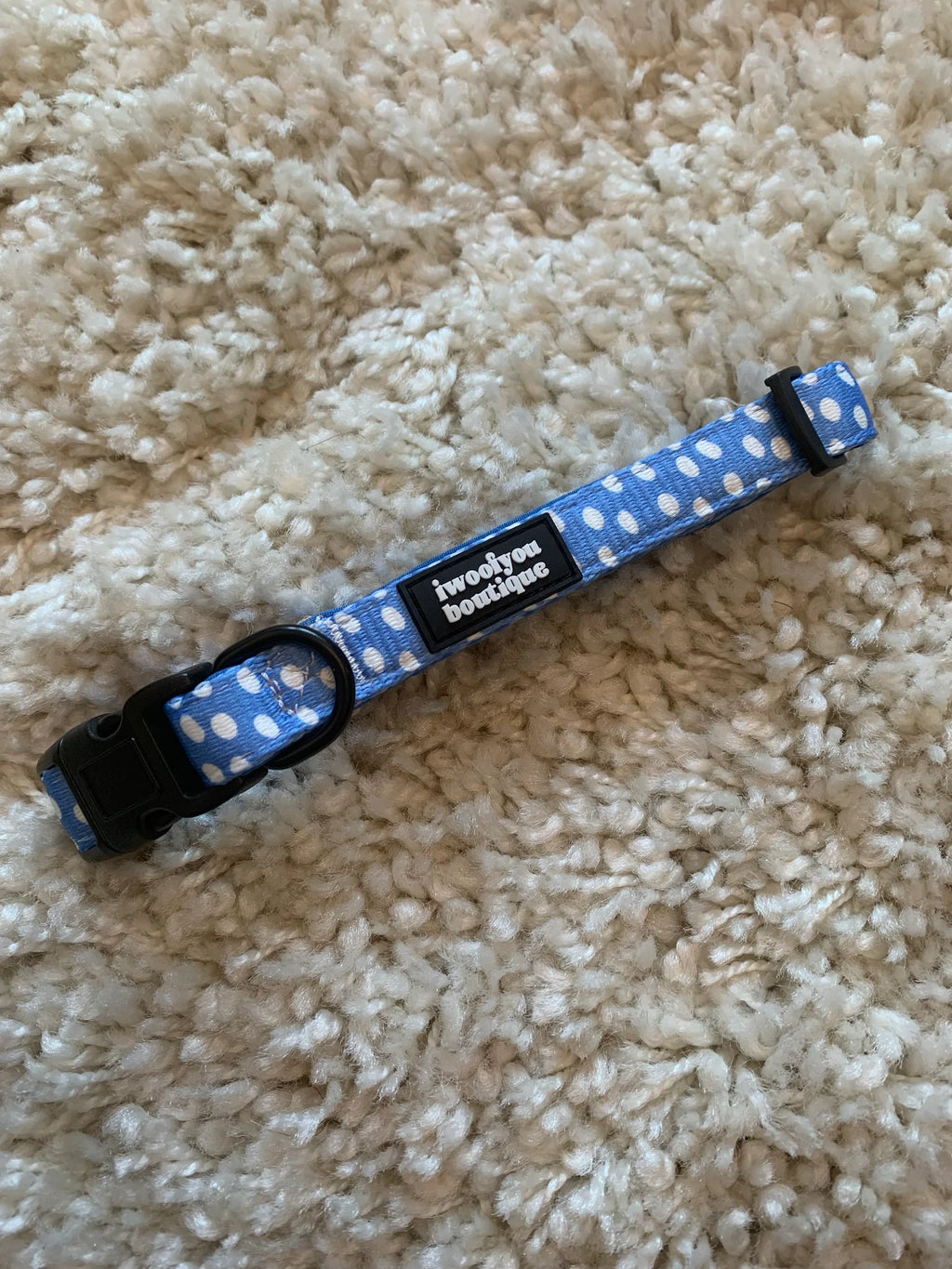 🐶 Polka Pups Set (Blau) – von iWoofYouBoutique