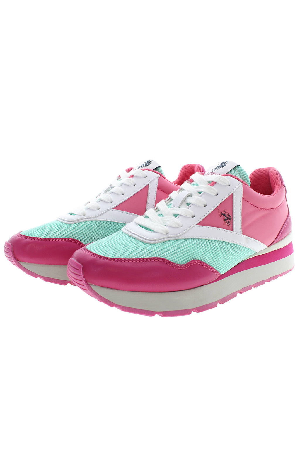 US Polo Best Price Damen-Sportschuhe Pink